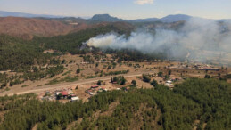 Marmaris’te iki ayrı noktada orman yangını başladı