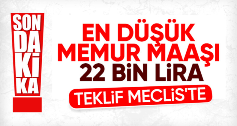 Memurların zam oranı belli oldu: Teklif Meclis’te