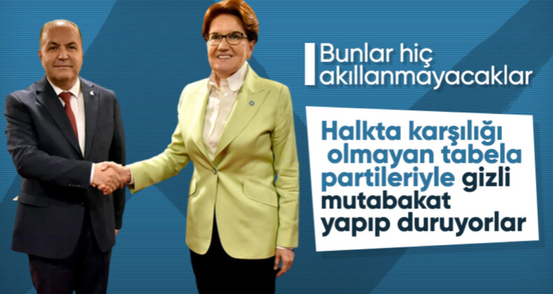 Meral Akşener, ANAP Genel Başkanı İbrahim Çelebi’yi kabul etti