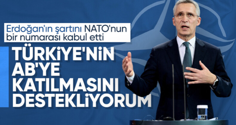 NATO Genel Sekreteri Jens Stoltenberg: Türkiye’nin AB’ye katılma isteğini destekliyorum