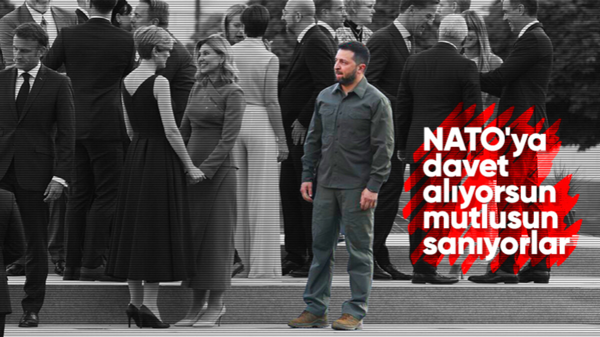 NATO Zirvesi’nde Vladimir Zelensky’nin dikkat çeken fotoğrafı