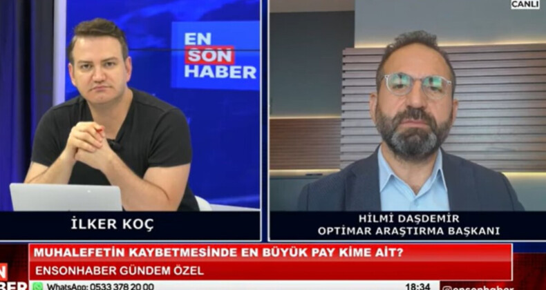 Optimar’dan son anket: Muhalefetin kaybetmesinde en büyük pay kime ait