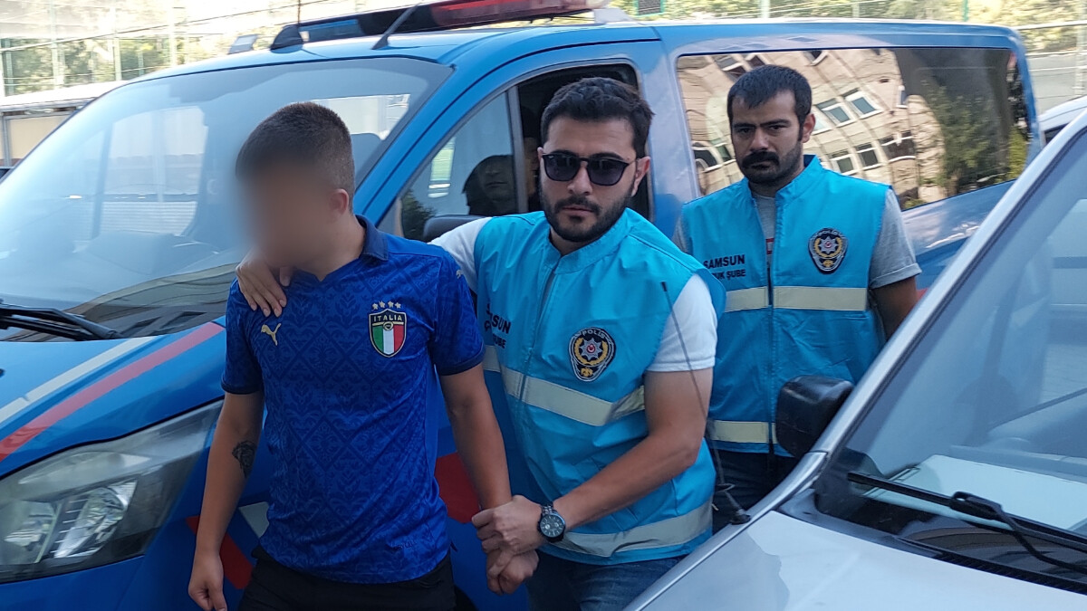 Samsun’da 16 yaşındaki çocuk 6 suçtan arandı