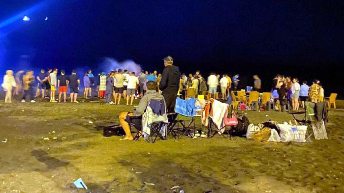 Tatil için Zonguldak’a gelen genç boğuldu