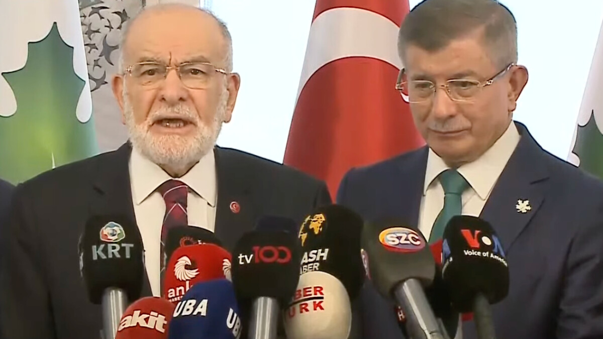 TBMM’de 6. grup kuruldu: Gelecek Partisi ve Saadet Partisi anlaştı