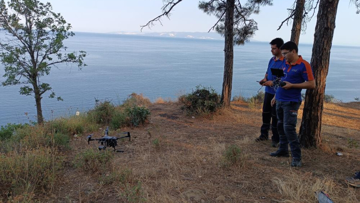 Tekirdağ’da aracı uçurumdan denize düşünce bırakıp eve gitti