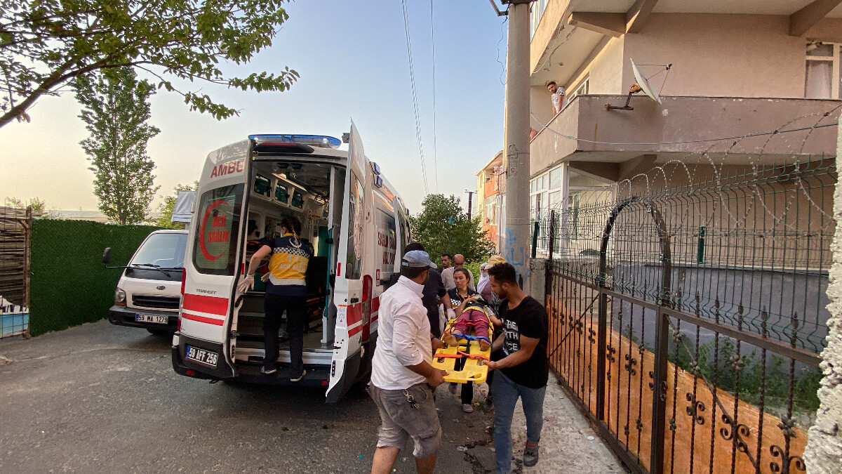Tekirdağ’da korkuluğa tırmanan çocuk balkondan aşağı düştü