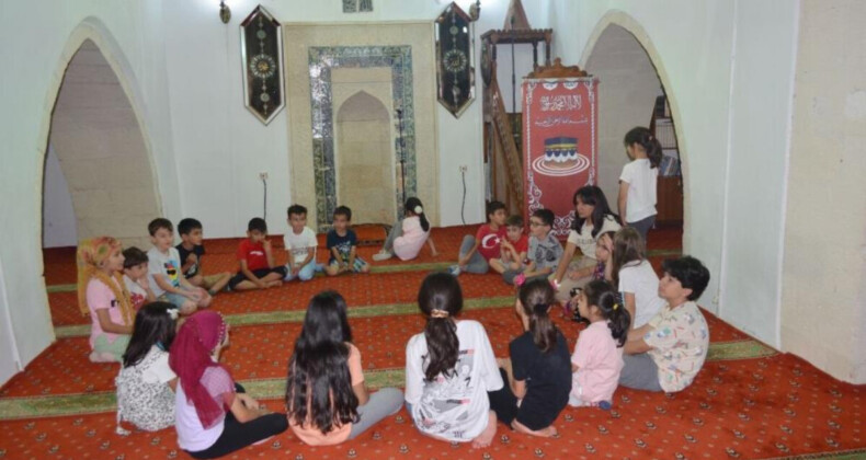 Tunceli’de tarihi cami çocukların ve gençlerin mekanı oldu