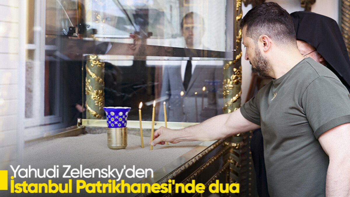 Ukrayna Devlet Başkanı Volodimir Zelensky’den Patrik Bartholomeos’a ziyaret