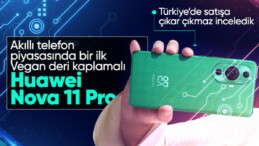 Vegan deri kaplamalı Huawei nova 11 Pro Türkiye’de satışta