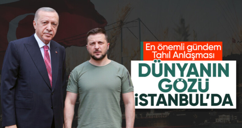 Vladimir Zelensky’nin Türkiye ziyareti dış basında geniş yer buldu