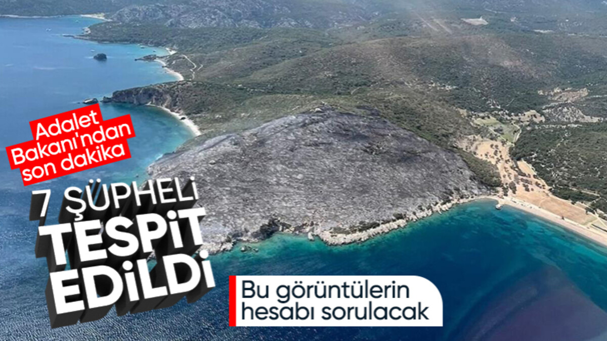 Yangınlarla mücadele sürüyor! Yılmaz Tunç şüphelilerin tespit edildiğini açıkladı…