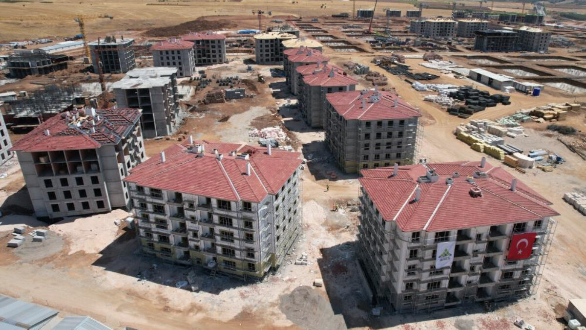 6 ay geride kaldı! Adıyaman’da deprem konutları yükseldi