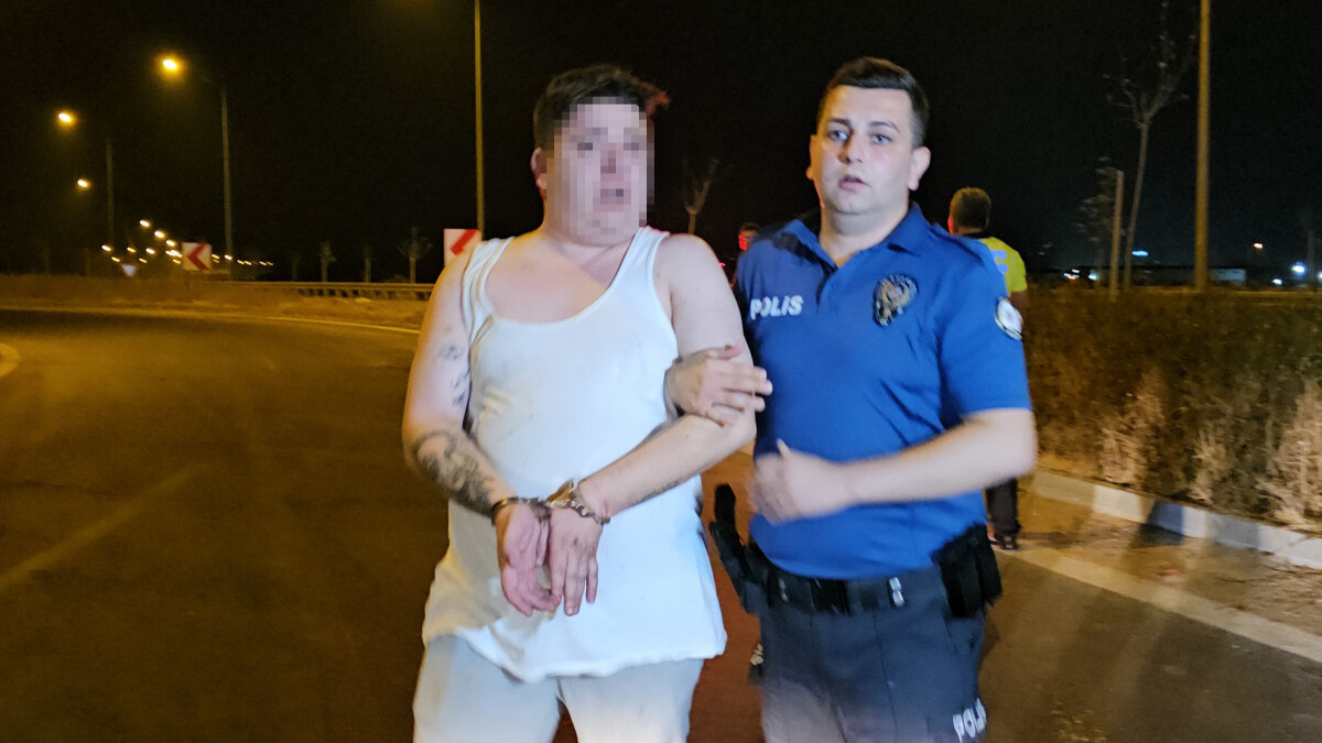 Adana’da ‘dur’ ihtarına uymayan sürücü polisi peşine taktı: 70 kilometre sonunda yakalandılar