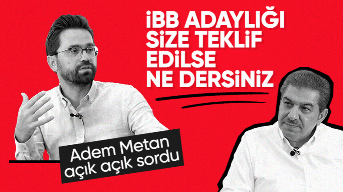 Adem Metan’ın konuğu Tevfik Göksu: Ben siyaseti kariyer planlaması olarak görmedim