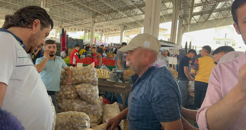 Aksaray’da sahte parayla alışveriş yaparken yakalandı