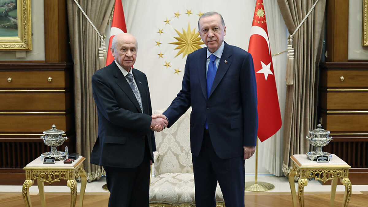 Ankara’da Cumhur İttifakı zirvesi: Cumhurbaşkanı Erdoğan’dan Devlet Bahçeli’ye ziyaret