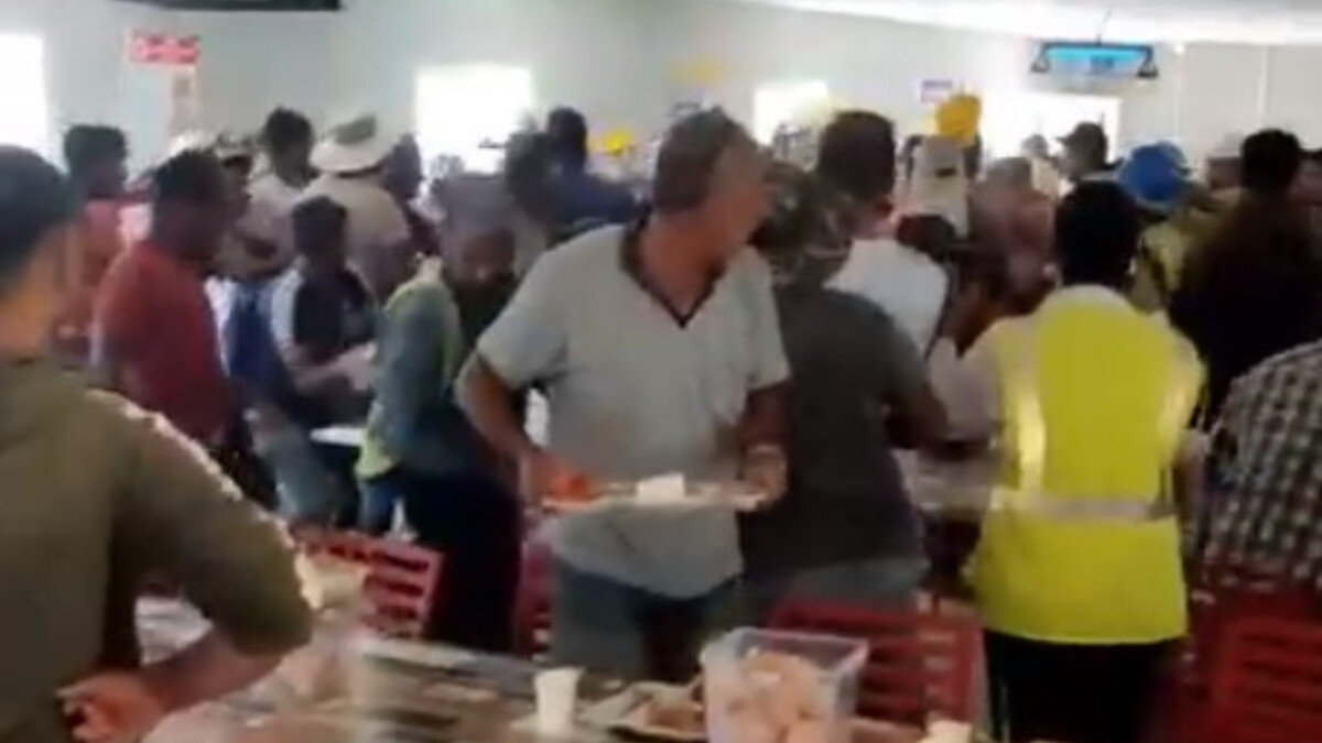 Aydın’da yemek sırası kavgası