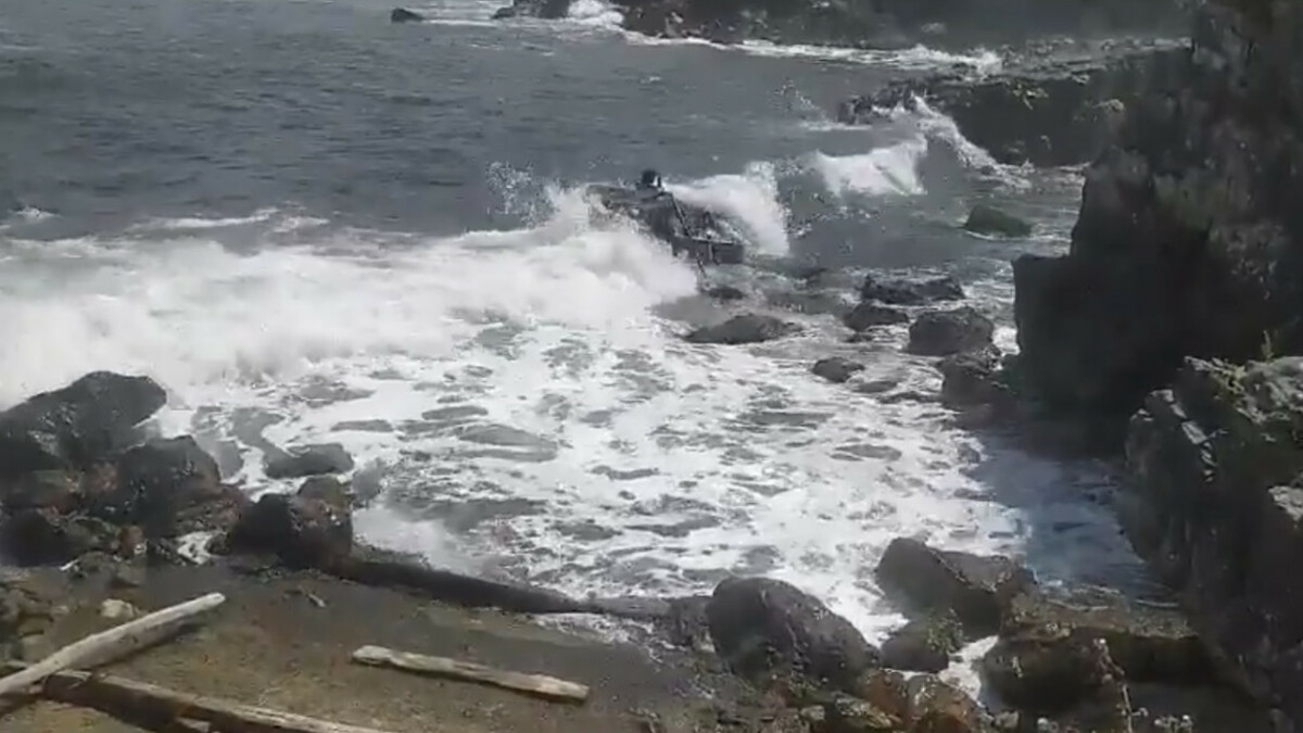 Bartın’da balıkçıların dalgalarla mücadelesi