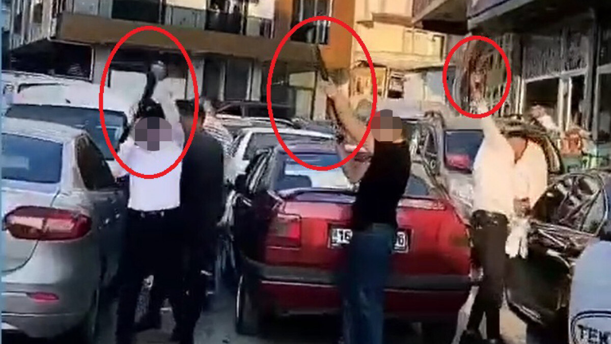 Bursa’da düğün öncesi magandalar sahnede! Pompalı tüfeklerle ateş açtılar