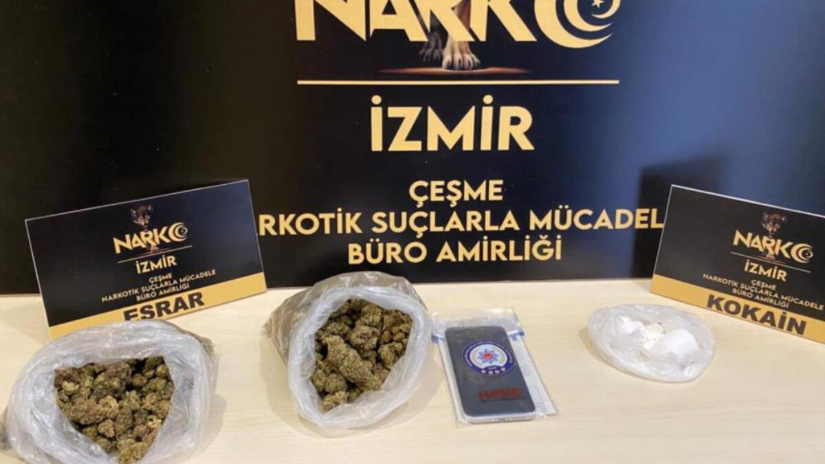 Çeşme’de zehir tacirlerine nokta operasyon: 3 kişi tutuklandı