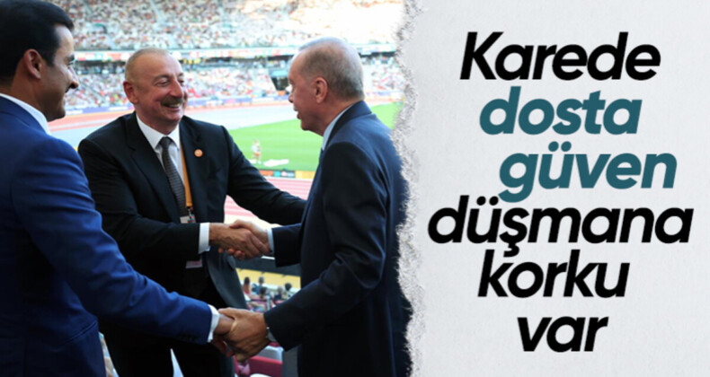 Cumhurbaşkanı Erdoğan, Macaristan’daki Dünya Atletizm Şampiyonası 100 metre finalini izledi