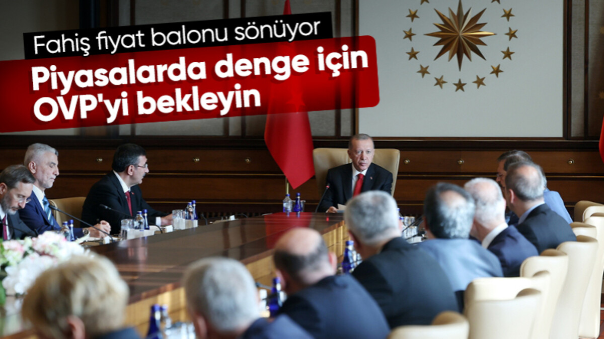 Cumhurbaşkanı Erdoğan’dan Orta Vadeli Program’la ilgili açıklama