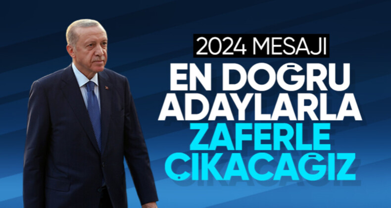 Cumhurbaşkanı Erdoğan’ın yerel seçim mesajı: En ideal adaylarla başarılı olacağız