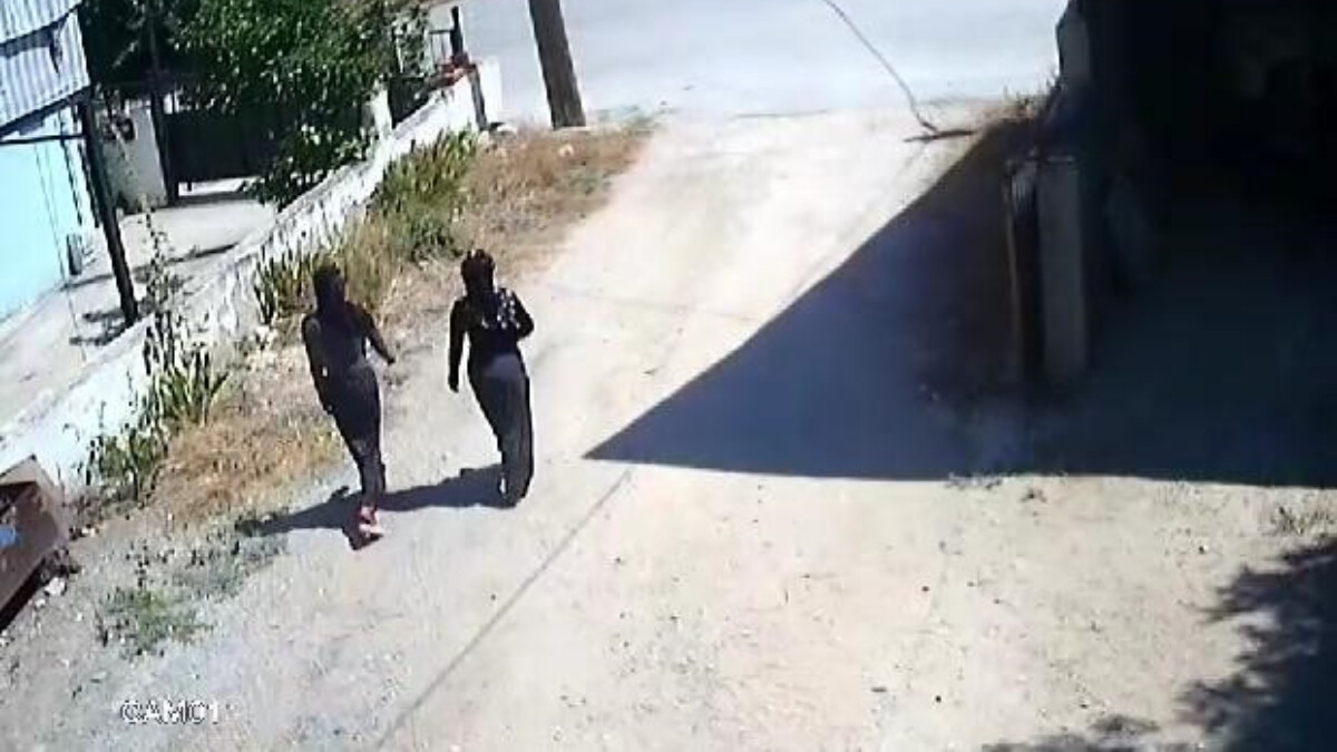 Denizli’de kadın hırsızlar mahalleliyi çileden çıkardı: Kameralara aldırmadan çalıp kaçıyorlar