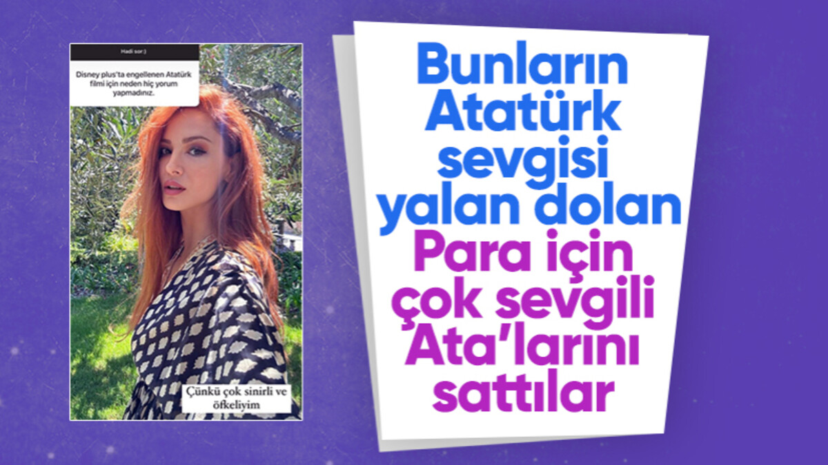 Disney Plus’a bir göstermelik tepki de Mine Tugay’dan: Öfkeliyim…