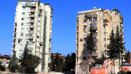 Hatay’da karbon fiberle güçlendirildiği için depremde ayakta kalan bina yıkıldı