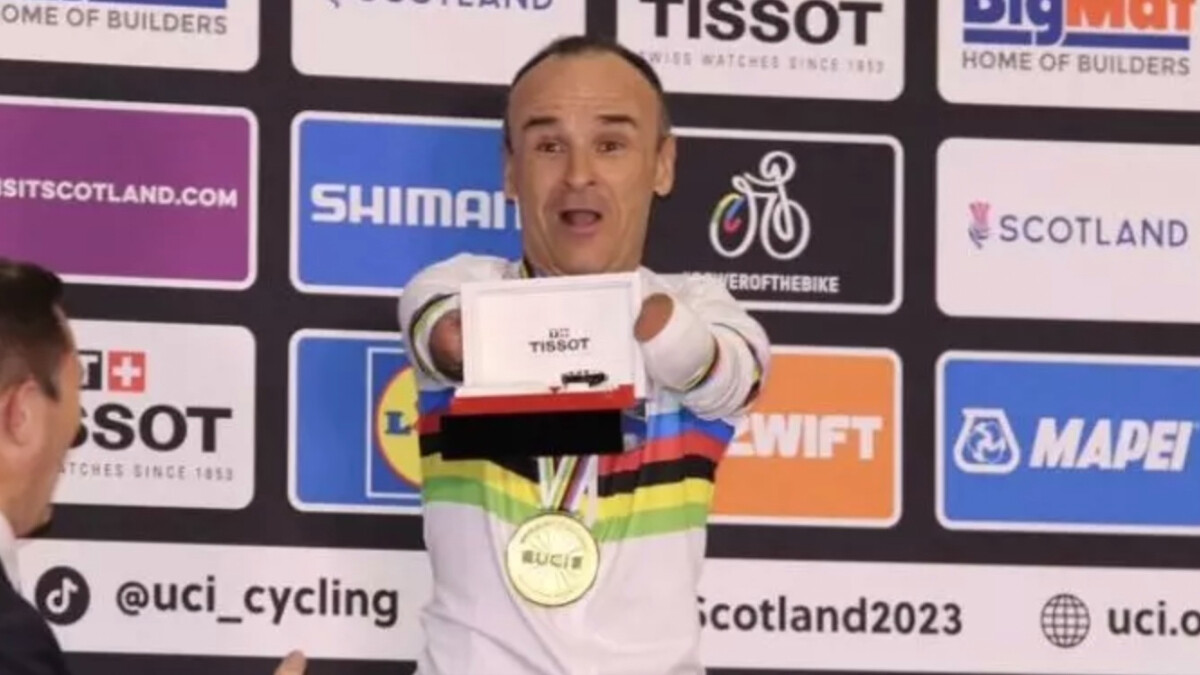 İspanyol ampute bisikletçi Ricardo Ten Argiles’e verilen ödül şaşırttı