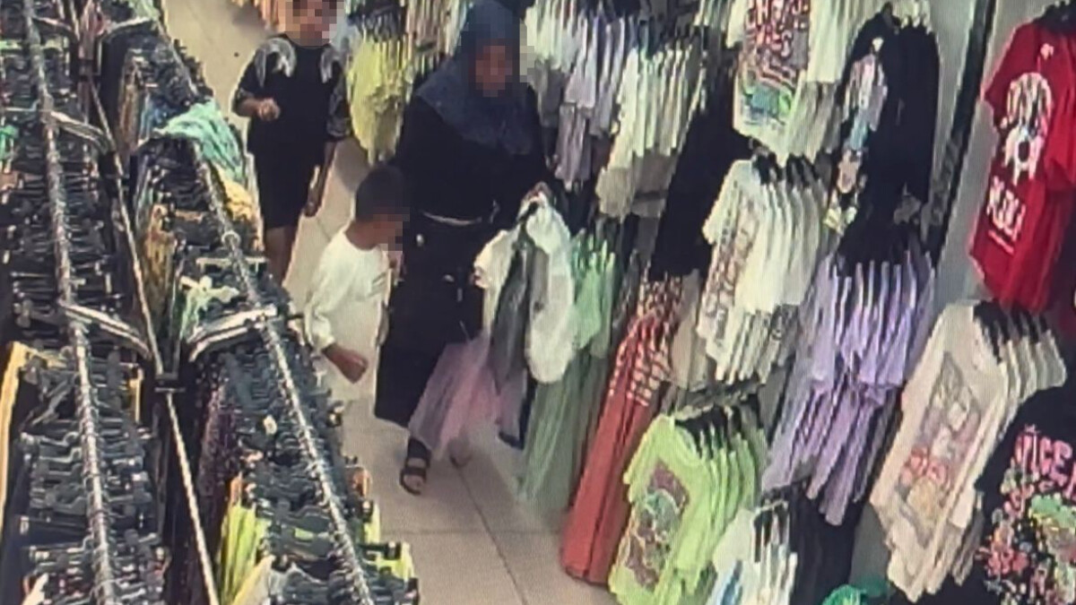 İstanbul Arnavutköy’de hırsız kadın yakalandı, çocuğunu tokatladı