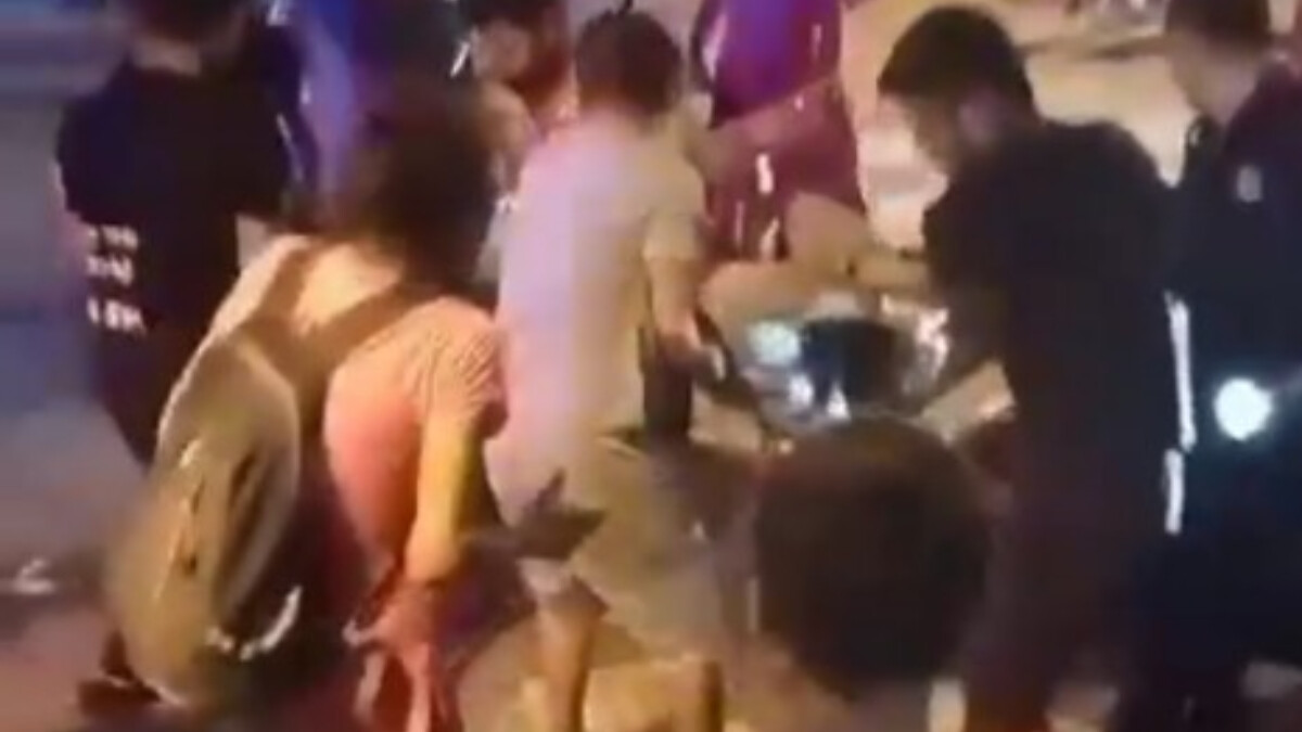 İstanbul Maltepe’de bir vatandaş belediyenin açtığı çukura düştü