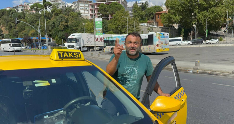 İstanbul Üsküdar’da denetime takılan taksici üst üste iki ceza yedi