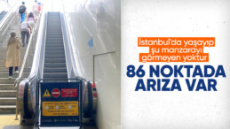 İstanbul’da 86 noktada metro ve metrobüs hatlarında arıza var