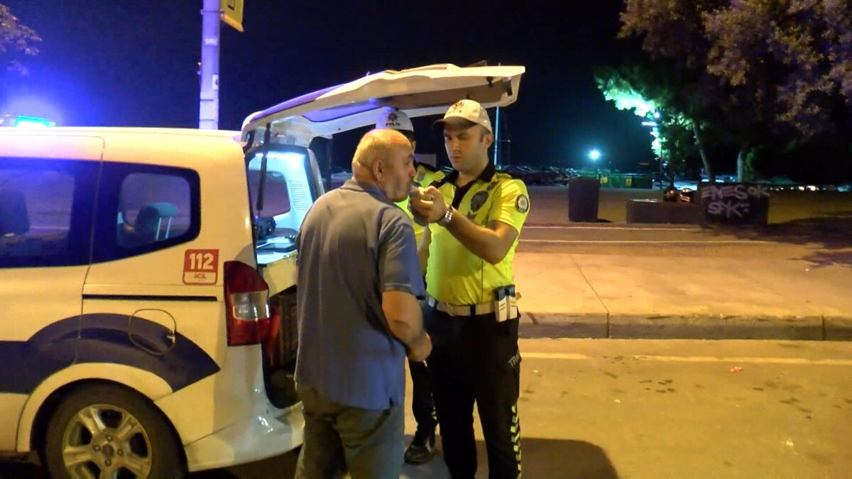 İstanbul’da alkollü yakalanan sürücüden mesaj: Alkollü araç kullanmayın