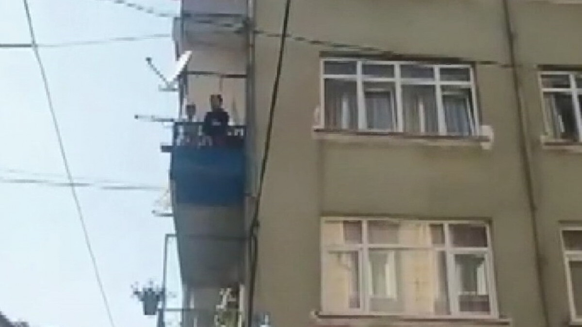 İstanbul’da bir kadın balkona çıkıp beni kurtarın diye bağırdı: Eşi gözaltına alındı