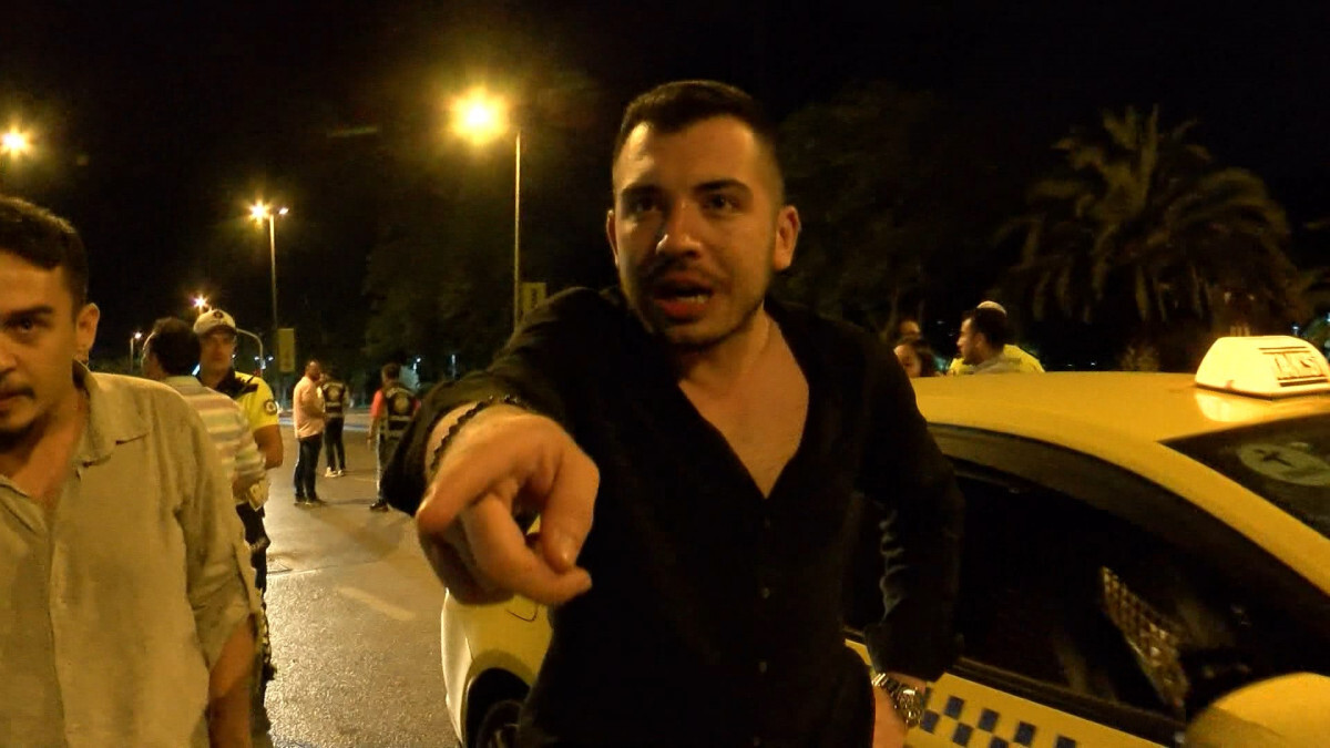 İstanbul’da denetimde ceza yiyen sürücüler basın mensuplarına yüklendi