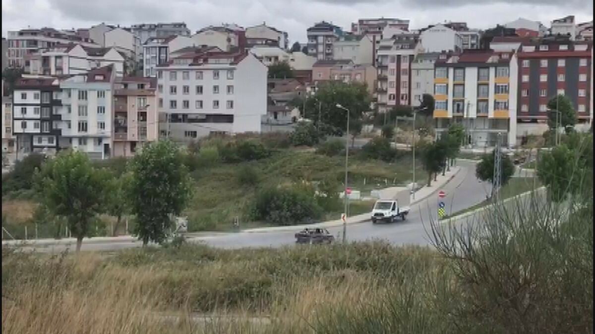 İstanbul’da driftçi maganda kamerada
