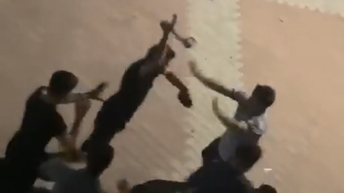 İstanbul’da iki aile birbirine girdi