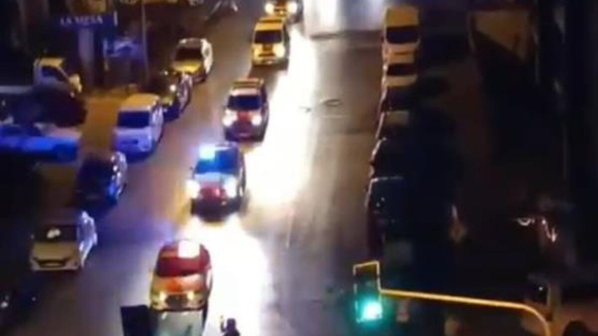 İstanbul’da şehit edilen polis Hakan Telli anısına meslektaşları anma konvoyu düzenledi