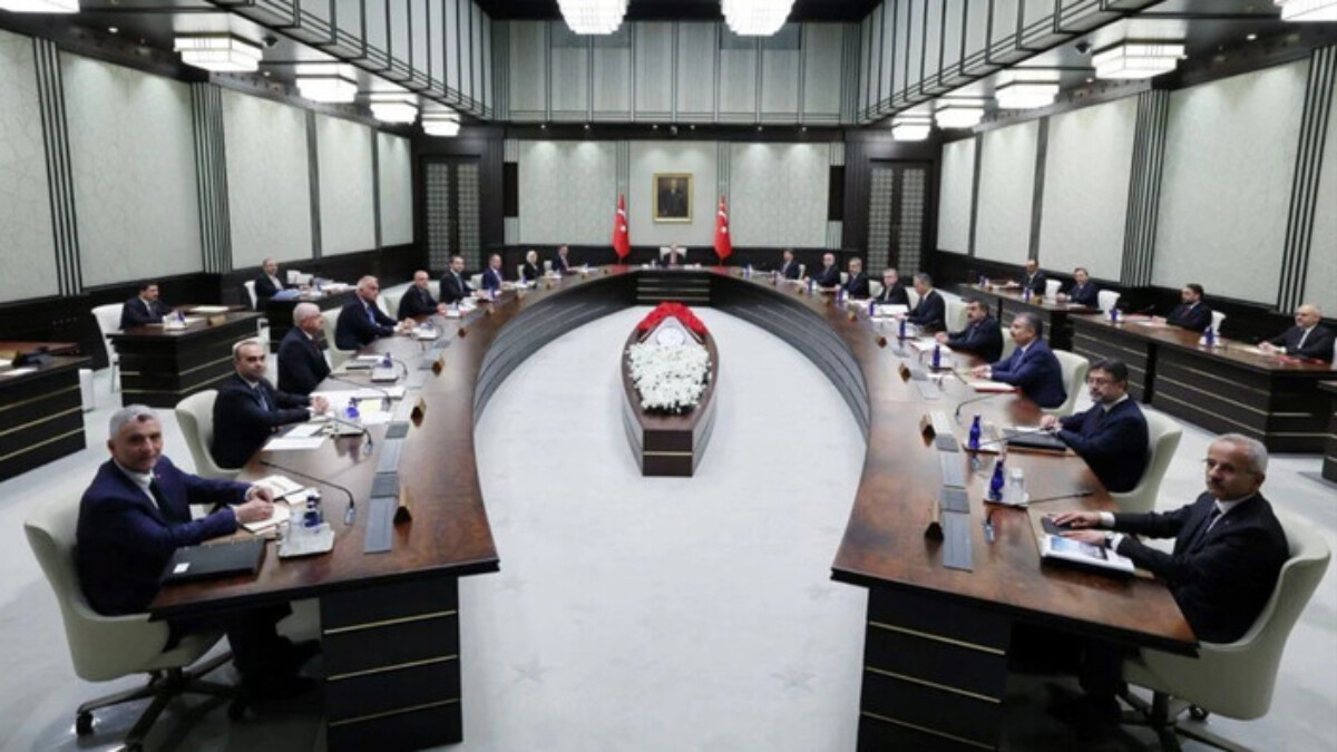 Kabine toplantısı sona erdi