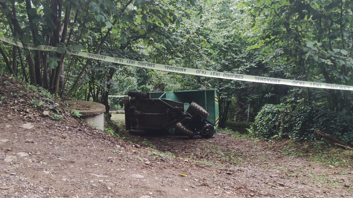 Kastamonu’da devrilen tarım aracının sürücüsü hayatını kaybetti