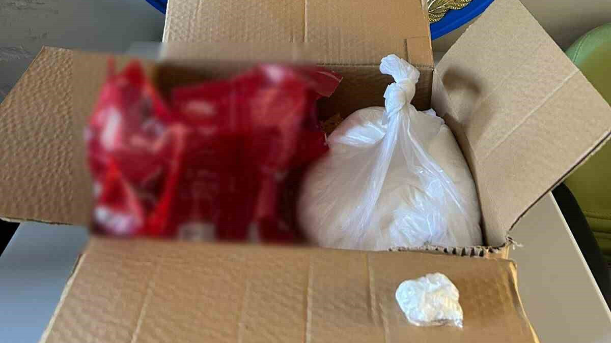 Kastamonu’da uyuşturucu şekerin içinde bulundu