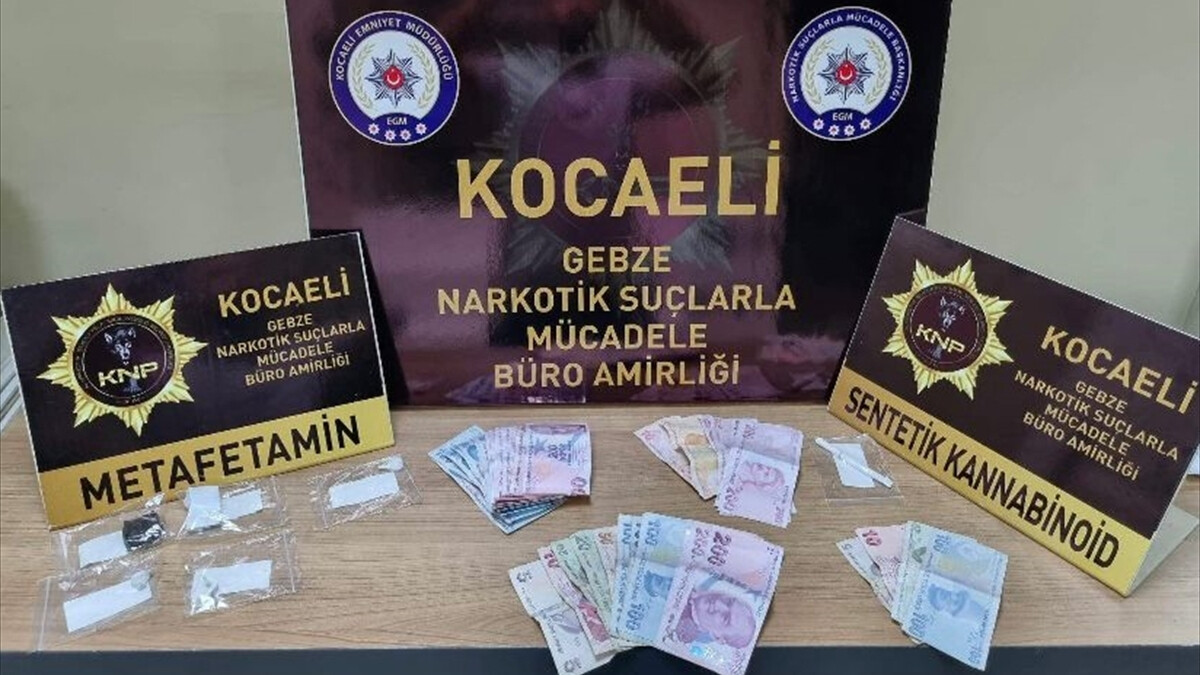Kocaeli’de uyuşturucu operasyonlarında yakalanan 4 zanlı tutuklandı