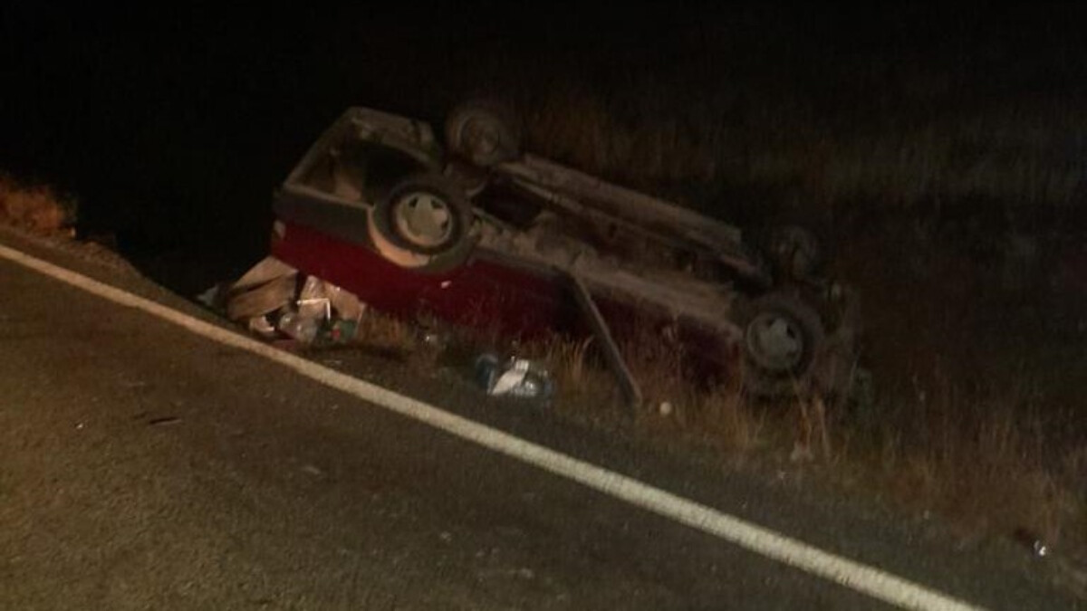 Malatya’da devrilen otomobildeki 2’si çocuk 4 kişi yaralandı