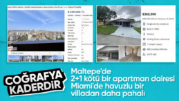 Maltepe’deki apartman dairesinin fiyatı Miami’deki havuzlu evle yarışıyor