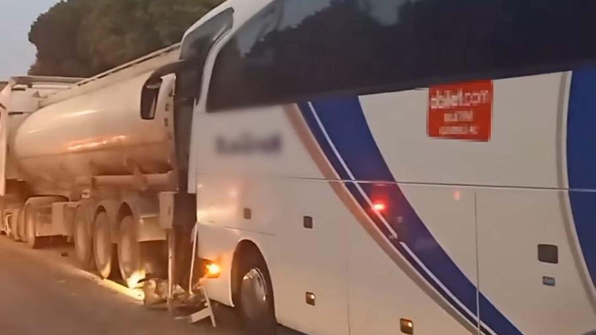 Manisa’da yolcu otobüsü kazaya karıştı: 4’ü çocuk, 21 yaralı