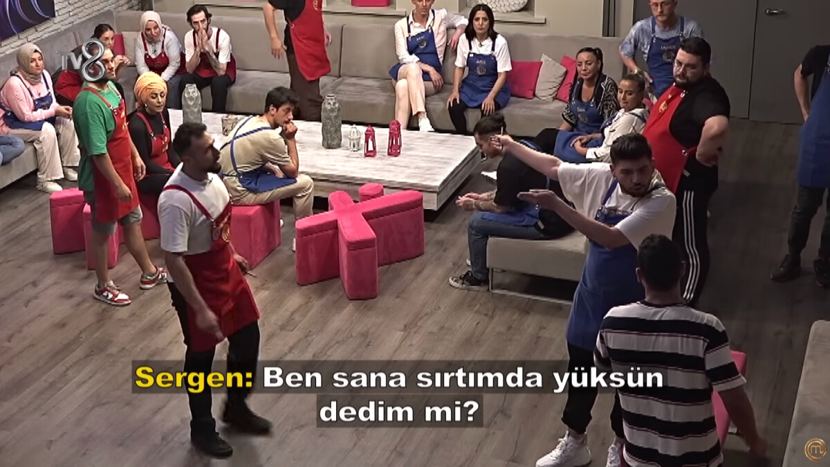 MasterChef’te Sergen’in sözleri Mert’i sinirlendirdi